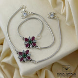 Simple Floral Anklet