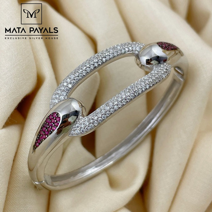 Stylish Rhodium Kada