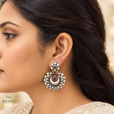 Special Oxidised Chandbali