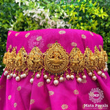 Bridal Maha Lakshmi Gold Plated Waist Belt