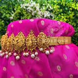 Bridal Maha Lakshmi Gold Plated Waist Belt