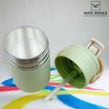 Unique Silver Water Bottle