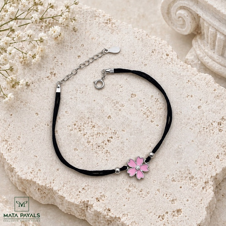 Floral Enamel Bracelet