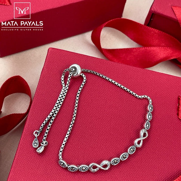 Infinity Silver Bracelet