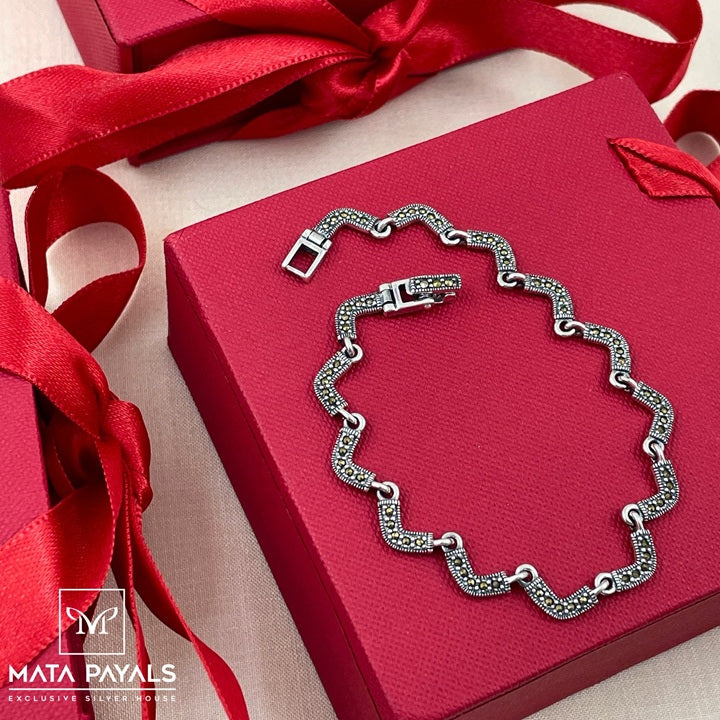 Designer Marcasite Bracelet
