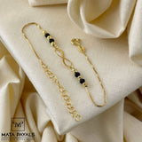 Infinity Gold Polish Bracelet