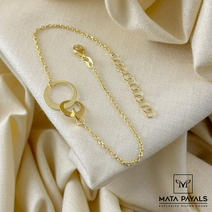 Gold Plated Beads Bracelet