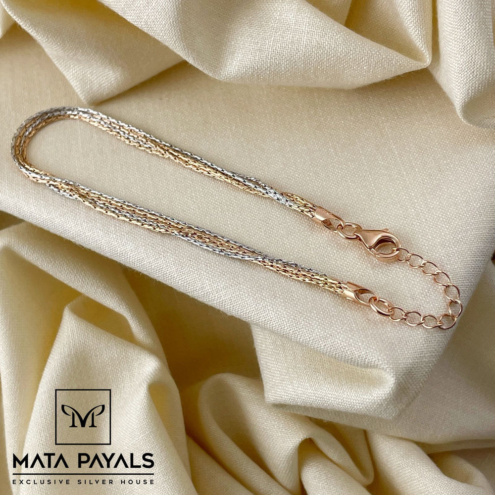 Impressive Dual Tone Bracelet