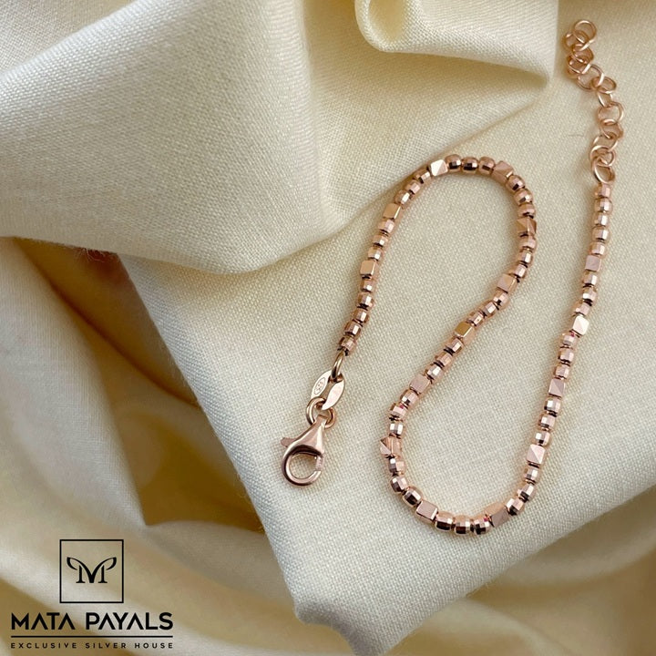 Eccentric Rose Gold Bracelet