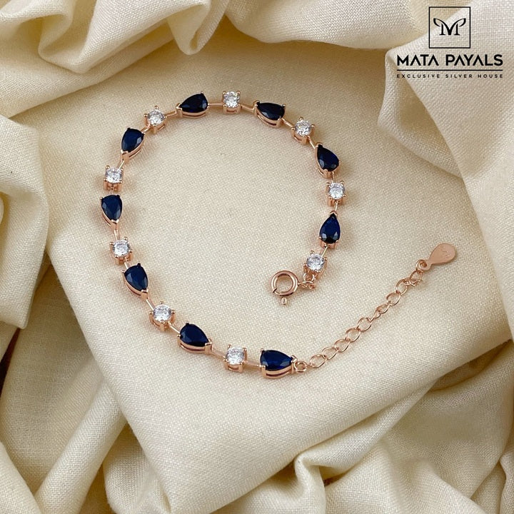 Dazzling Navy Blue Bracelet