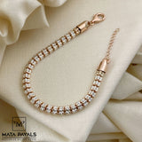 Glamming Silver Bracelet