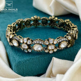 Victorian Moissanite Kada