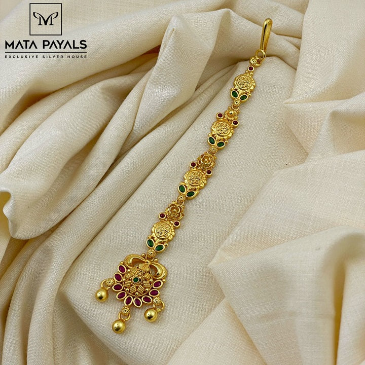 Elegant Gold Plated Mangtika