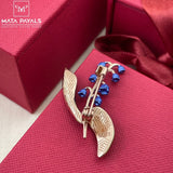 Fabulous Rose Gold Brooch