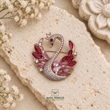 Ravishing Zircon Brooch