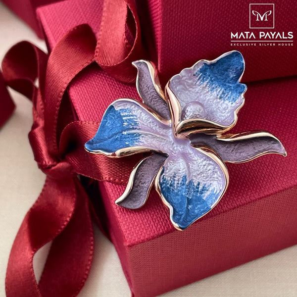Designer Flower Brooch