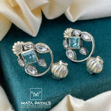 Classic Oxidised Stud