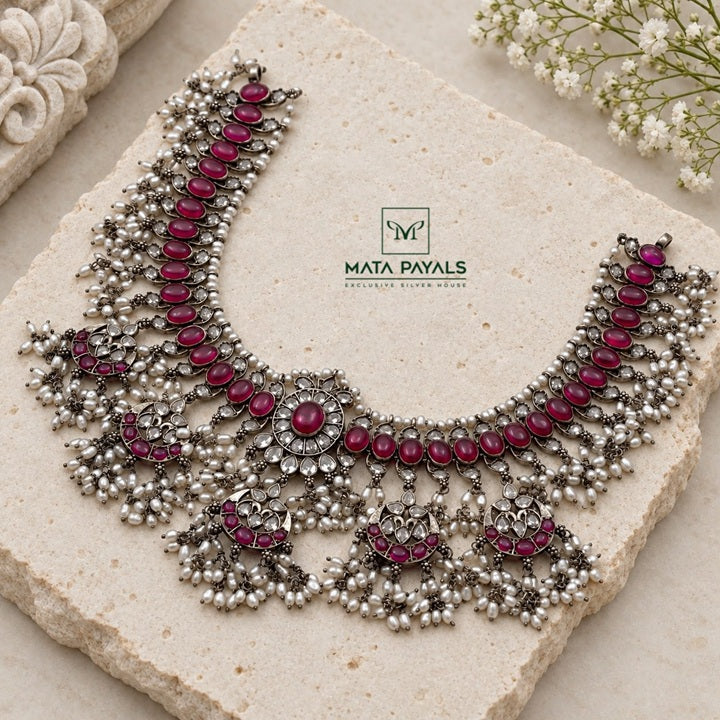 Statement Guttapusalu Necklace