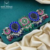 Mesmerizing Kundan Oxidised Choker