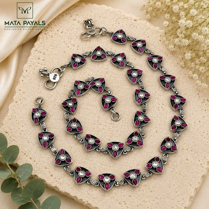 Gorgeous Silver Anklet