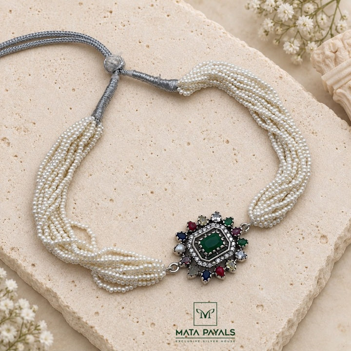 Impressive Oxidised Choker