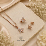 Cutie Rose Gold Pendant Set