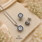 Cute Black Pendant Set