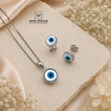 Evil Eye Pendant Set