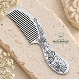 Oxidised Silver Comb