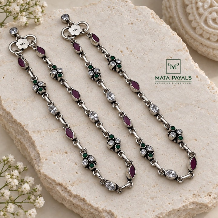Extraordinary Silver Payal