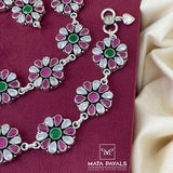 Heavy Colors Floral Anklet