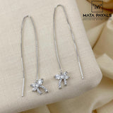 Ribbon Rhodium Tiny Hanging