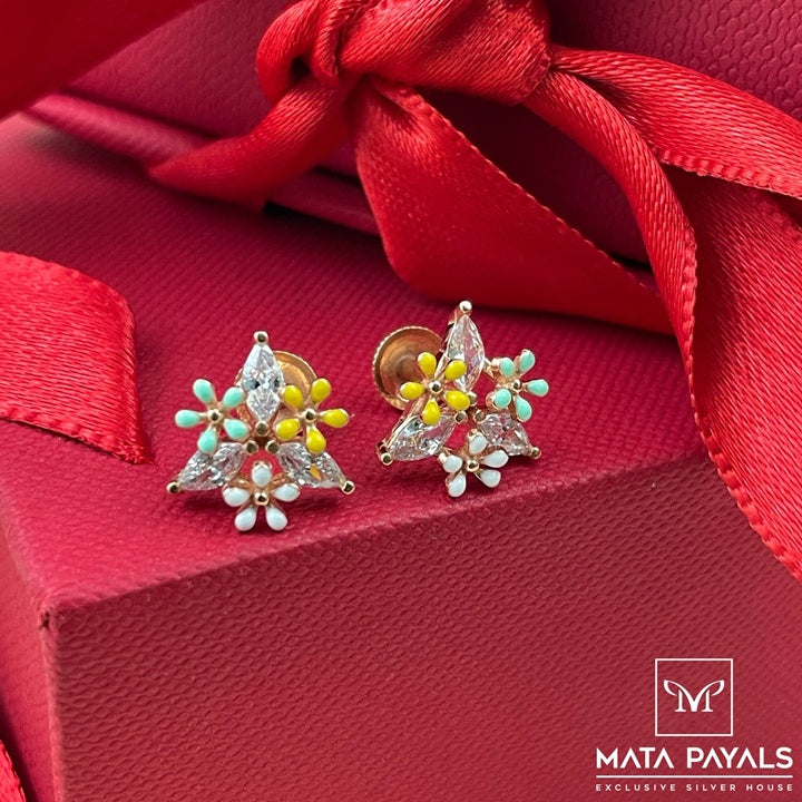 Cute Zircon Stud
