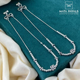 Simple Oxidised Anklet