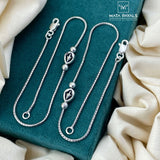 Gorgeous Silver Anklet