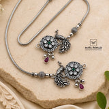 Peacock Motif Anklet
