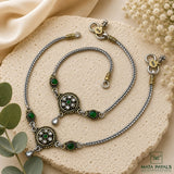 Fancy Floral Anklet