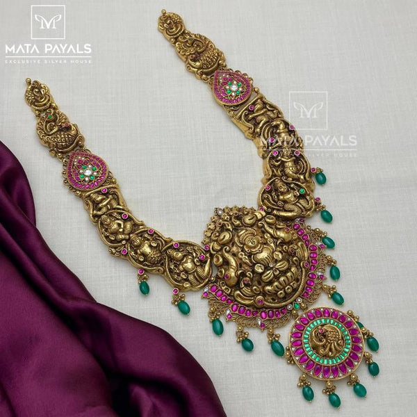 Espousal Shri Lakshmi Gold Plated Hara