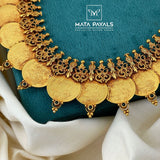 Luxurious Lakshmi Coin Long Hara