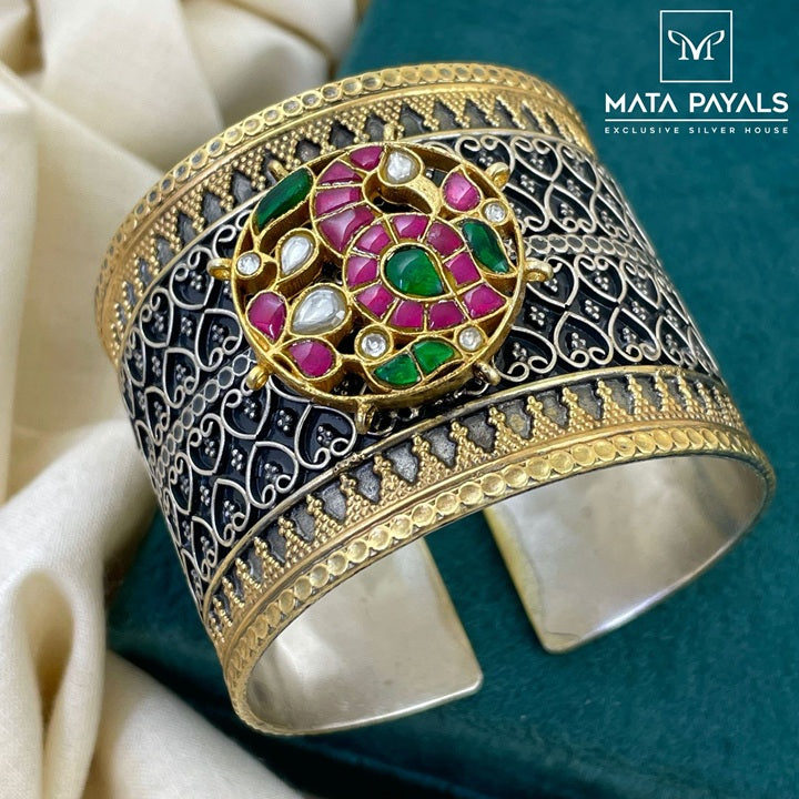 Heritage Kundan Dual Tone Kada