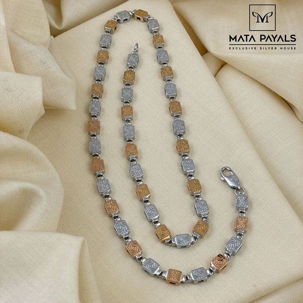 Elegant Silver Men's Neckchain