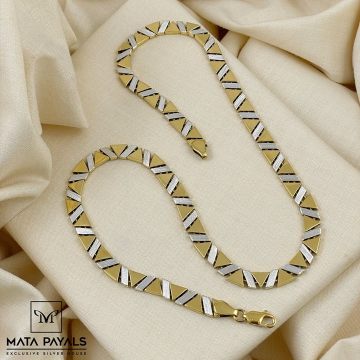 Eccentric Dual Tone Neckchain