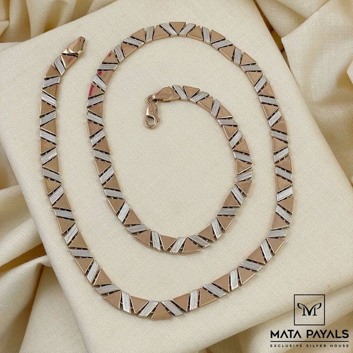 Stylish Dual Tone Neckchain