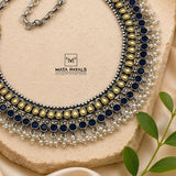 Stunning Navy Blue Necklace