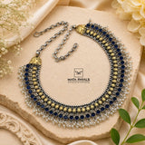 Stunning Navy Blue Necklace