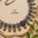 Elegant Dual Tone Necklace
