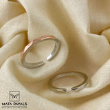 Classy Dual Tone Ring