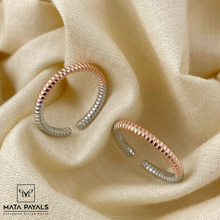 Classic Dual Tone Toe Ring