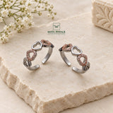 Lovely Dual Tone Toe Ring