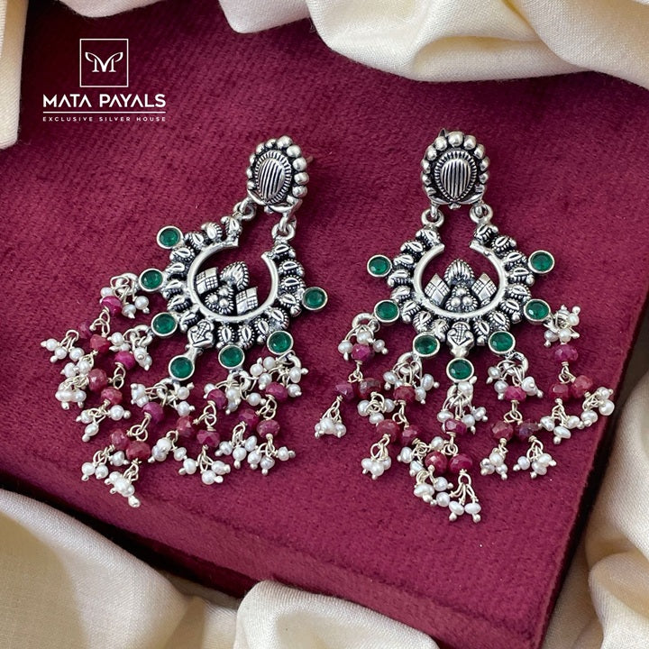 Gorgeous Oxidised Chandbali